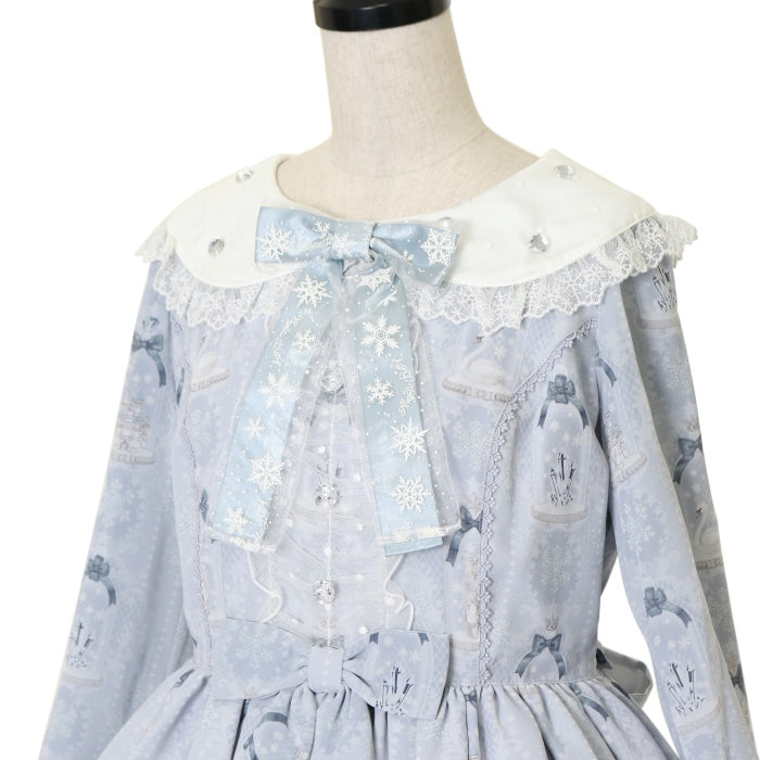 USED】雪のガラスドームワンピース | Angelic Pretty | ロリータ ゴスロリブランド服・古着の通販はワンダーウェルト