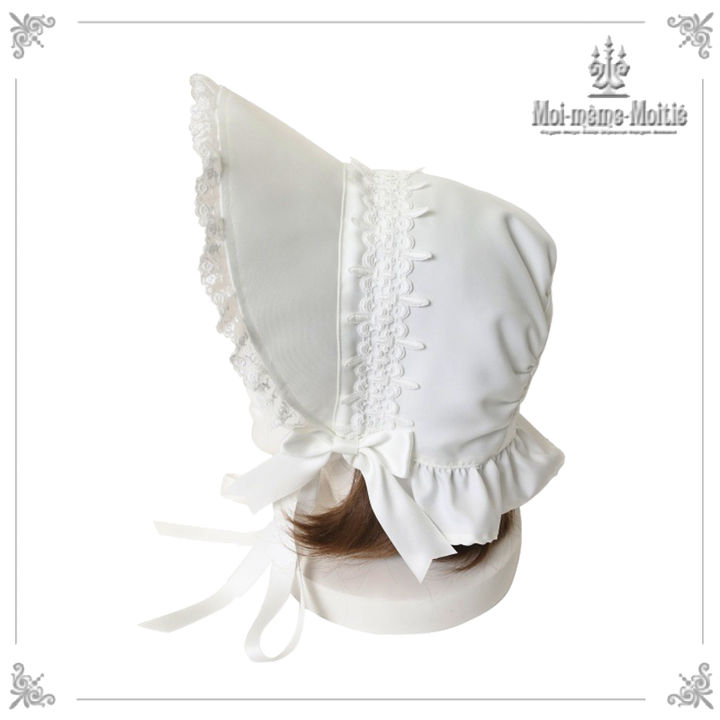 Lily Lace Lady Bonnet | Moi-même-Moitié | Wunderwelt Fleur - Online  Boutique for Gothic & Lolita Fashion