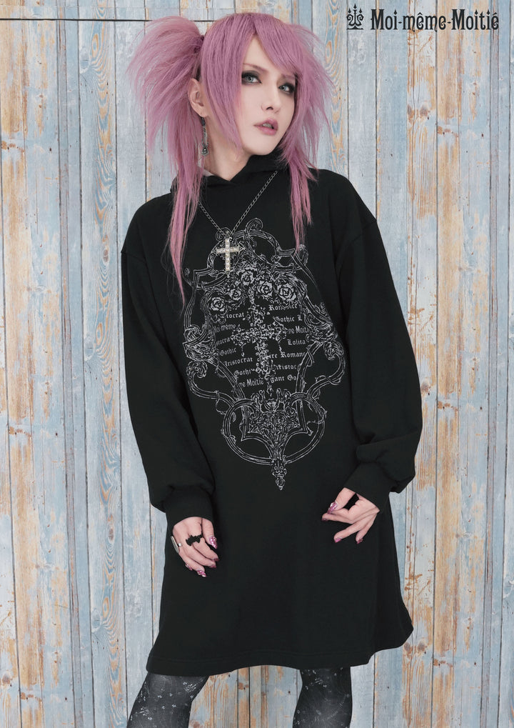 Rose Emblem Hoodie | Moi-même-Moitié | Wunderwelt Fleur - Online Boutique  for Gothic & Lolita Fashion