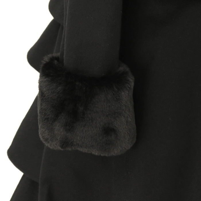 Bustle Coat with Fur | Moi-même-Moitié | Wunderwelt Fleur - Online