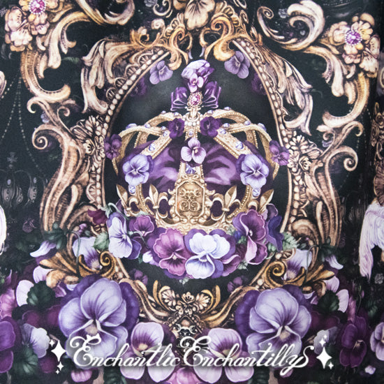 魅了 Enchantlic Enchantilly すみれ姫の王冠スカート セット ひざ丈 