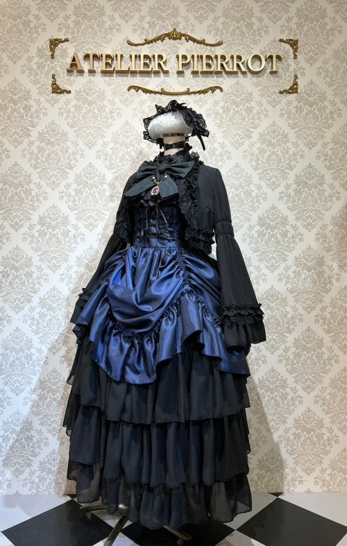 Long Bustle Lace Up JSK | ATELIER-PIERROT | Wunderwelt Fleur - Online  Boutique for Gothic & Lolita Fashion