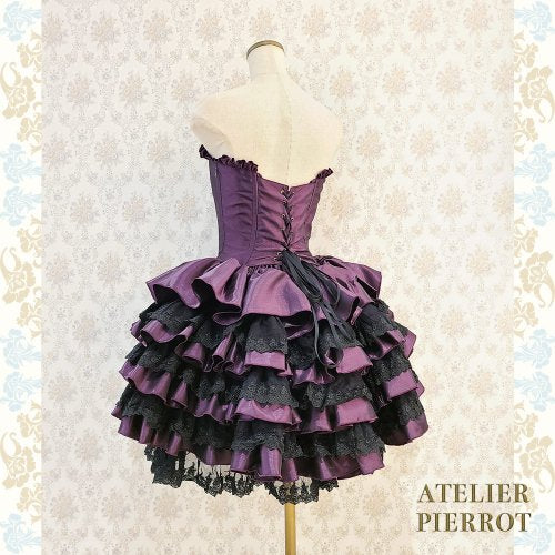 4段ミニコルセットドレス【クーポン対象外】 | ATELIER-PIERROT 