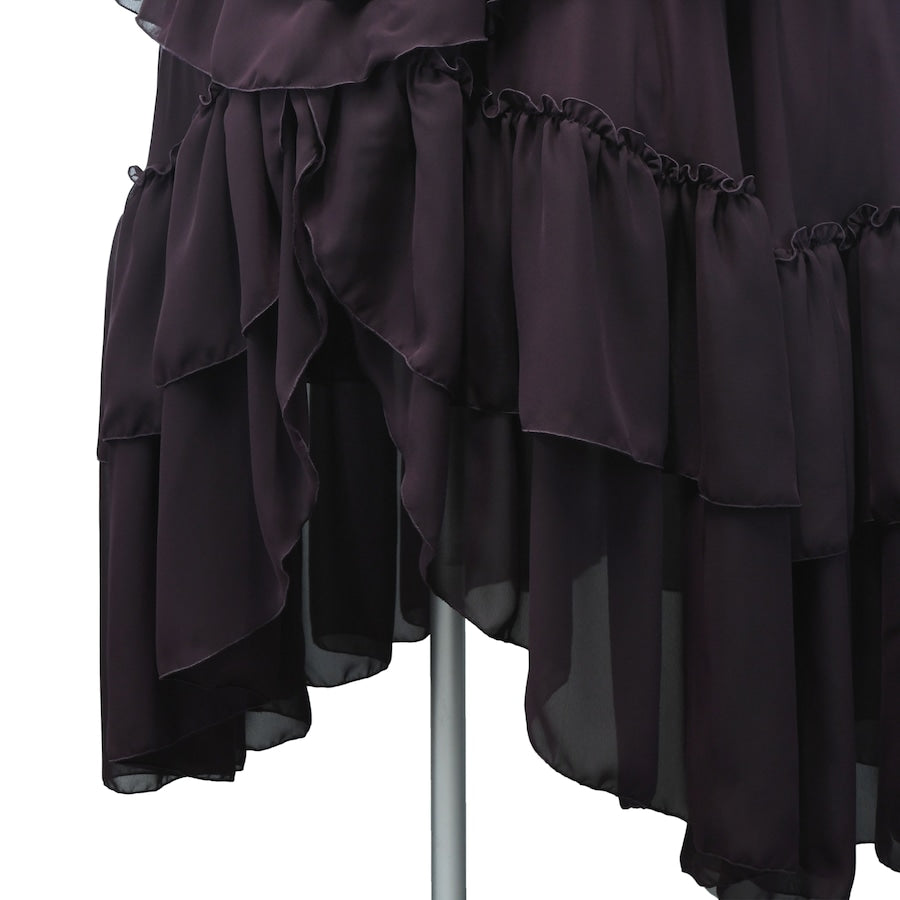 Empress Long Frill Skirt (Dark Color) | Sheglit | Wunderwelt Fleur - Online  Boutique for Gothic & Lolita Fashion