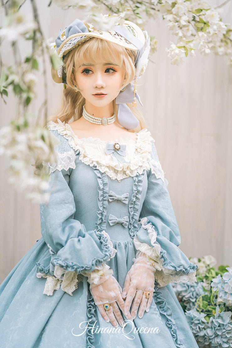 現品】FanNa お嬢様ドレス[ショート丈] | HinanaQueena | ロリータ ゴスロリ ゴシックファッション通販はワンダーウェルト フルール