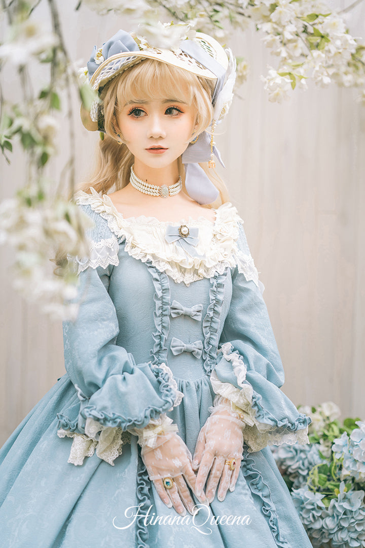 現品】FanNa お嬢様ドレス[ショート丈] | HinanaQueena | ロリータ ゴスロリ ゴシックファッション通販はワンダーウェルト フルール