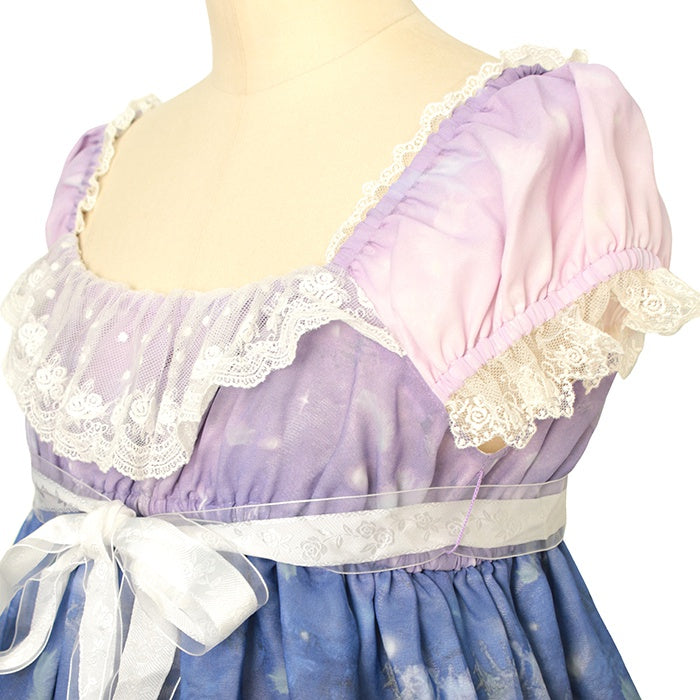 USED】Swan lake〜泡沫の涙〜柄ミニ袖ジャンパースカート | ALICE and the PIRATES Wunderwelt Online  Shop - Gothic & Lolita Second-hand Clothing