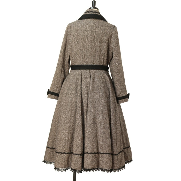 USED】【Lサイズ】ヘリンボーンコートドレス | Innocent World Wunderwelt Online Shop - Gothic &  Lolita Second-hand Clothing