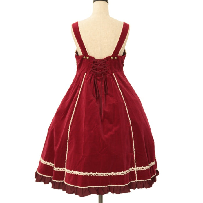 USED】別珍エレナジャンパースカート | metamorphose Wunderwelt Online Shop - Gothic & Lolita  Second-hand Clothing