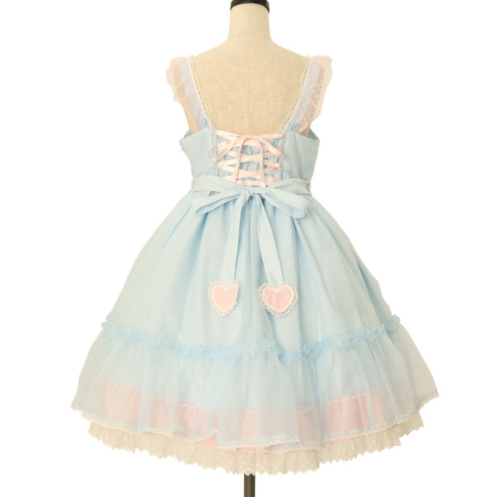 USED】Lovelyオーガンジージャンパースカート | Angelic Pretty