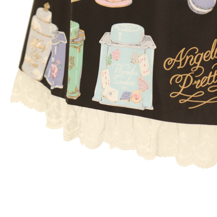 USED】【今井キラさんコラボ】Memorial Tea Museumジャンパースカート | Angelic Pretty | ロリータ  ゴスロリブランド服・古着の通販はワンダーウェルト