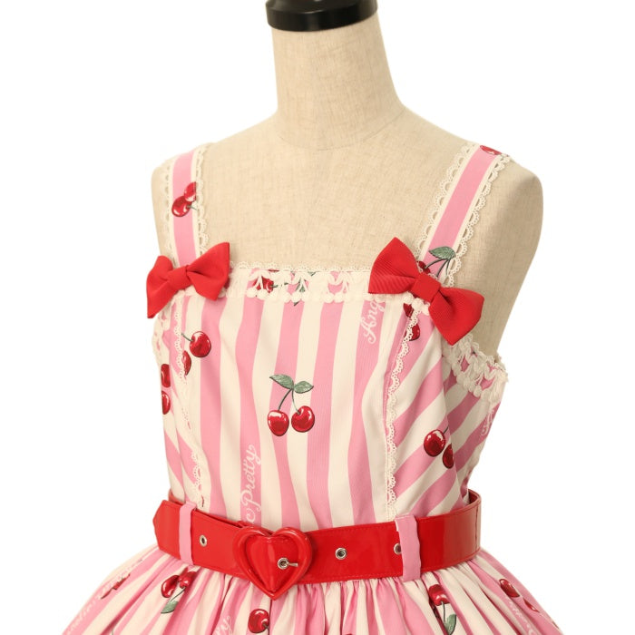 USED】Cherry Stampジャンパースカート | Angelic Pretty Wunderwelt