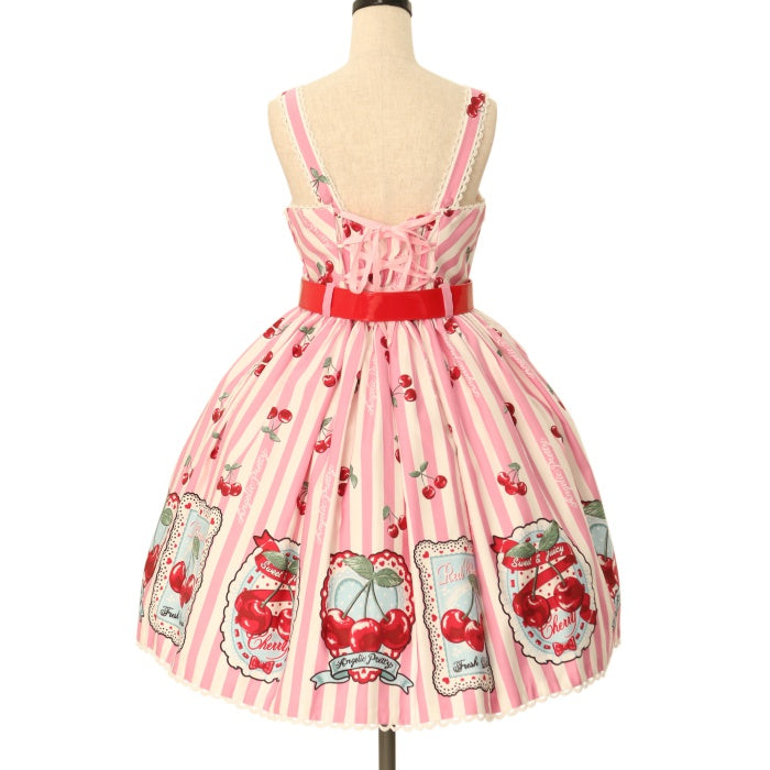 USED】Cherry Stampジャンパースカート | Angelic Pretty Wunderwelt