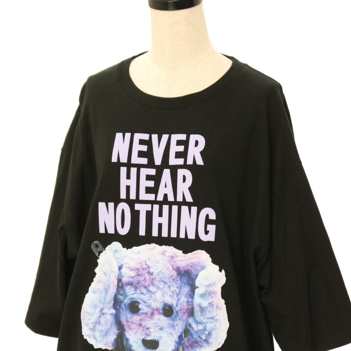 USED】NEVER HEAR NO THING long BIG TEE | MILKBOY Wunderwelt Online