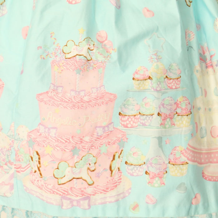 USED】Decoration Dream胸切替ジャンパースカート | Angelic Pretty ...