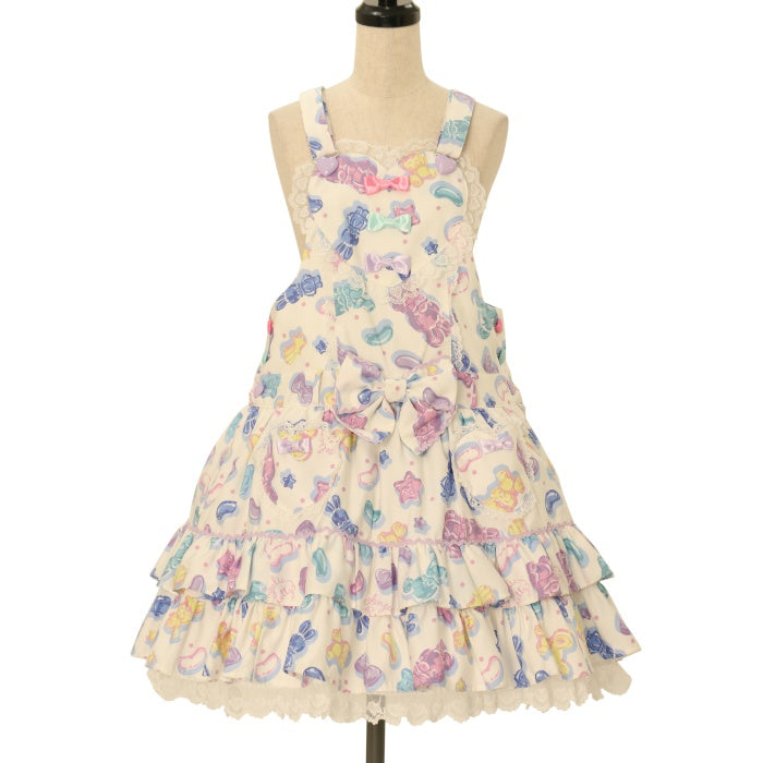 USED】Jelly Candy Toysハートサロペット | Angelic Pretty Wunderwelt Online Shop -  Gothic & Lolita Second-hand Clothing