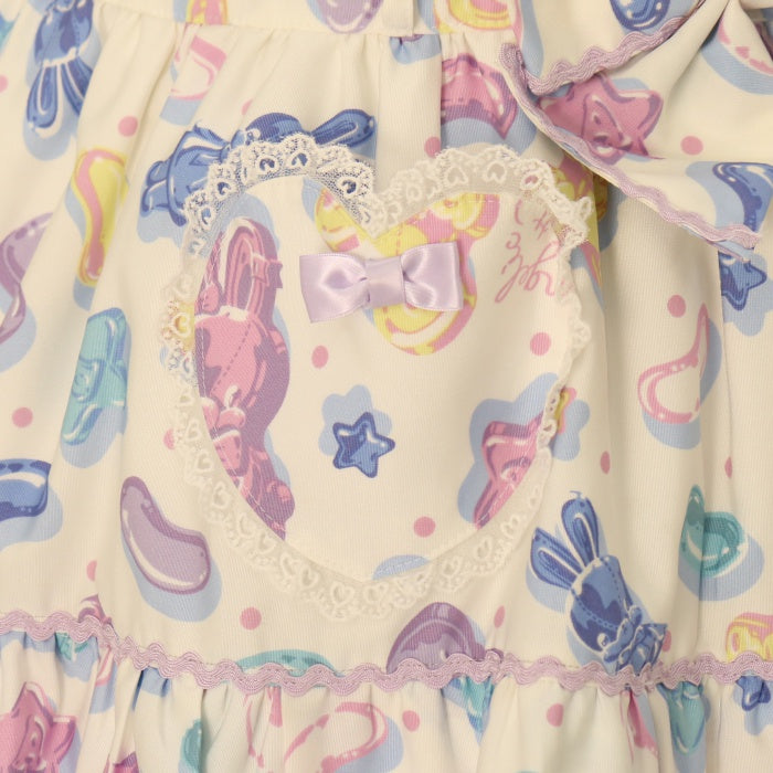 USED】Jelly Candy Toysハートサロペット | Angelic Pretty | ロリータ