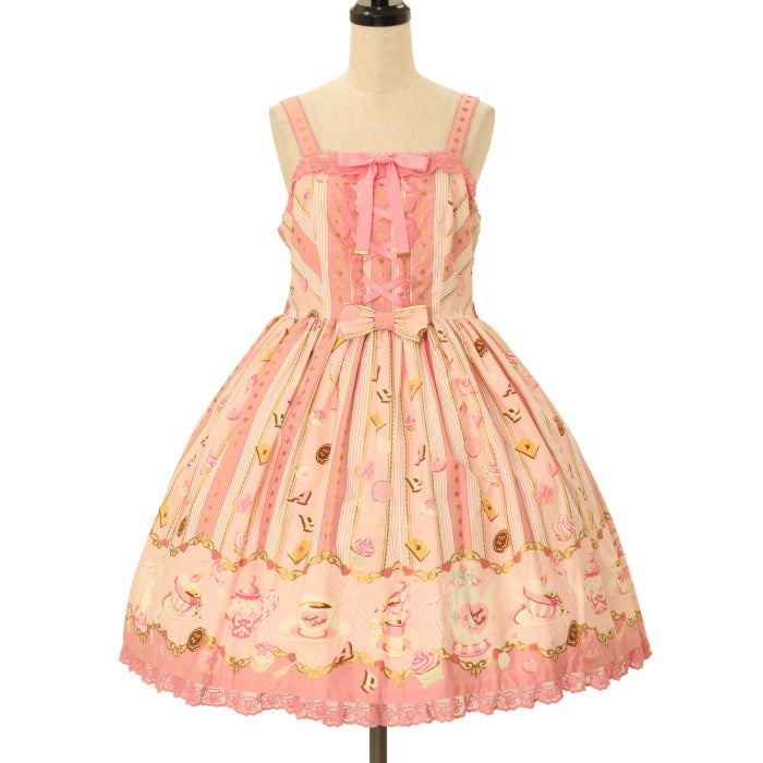 USED】Wonder Partyシャーリングジャンパースカート | Angelic Pretty Wunderwelt Online Shop -  Gothic & Lolita Second-hand Clothing