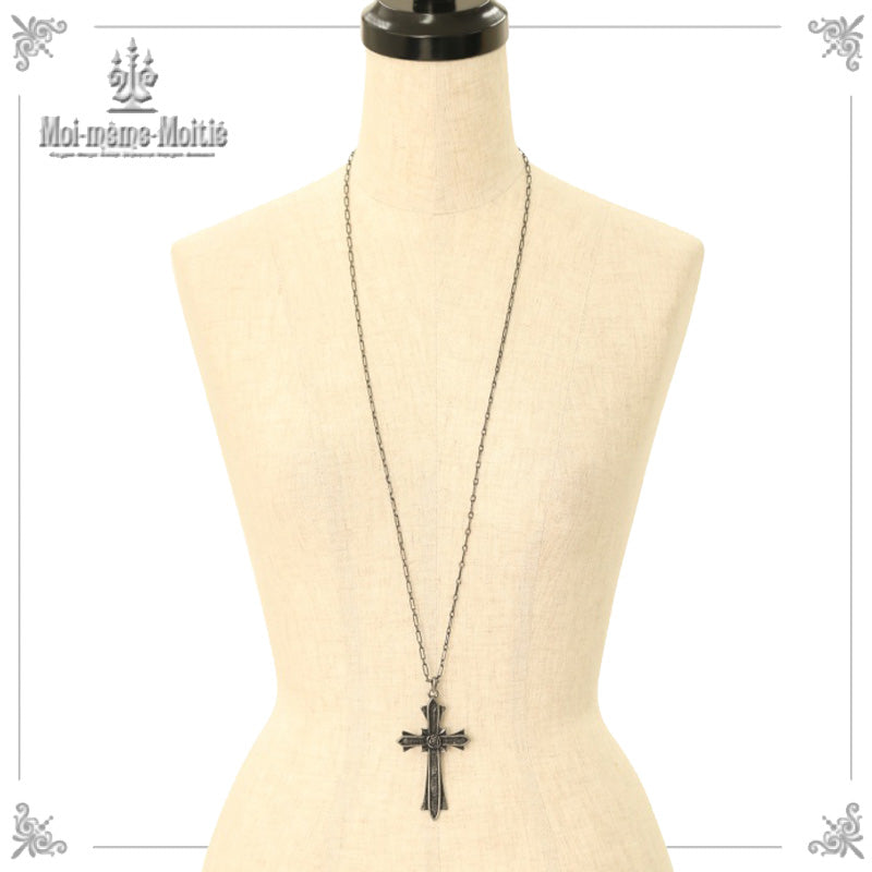 Logo Cross Necklace | Moi-même-Moitié | Wunderwelt Fleur - Online Boutique  for Gothic & Lolita Fashion